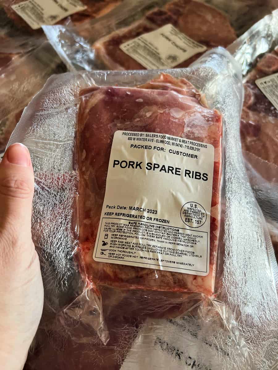 Bulk Pork Purchase Pork Spare Ribs