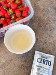 Strawberry Freezer Jam With Certo | Loveable Lemons